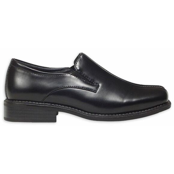 Deer Stags Wings Boys Split Toe Slip On Loafers Size US 13M Black HTEC - Picture 2 of 6